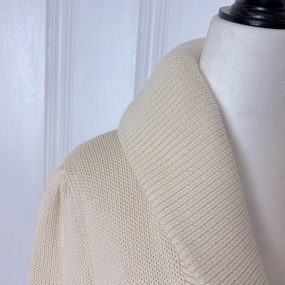 POLO JEAN COMPANY by RALPH LAUREN vintage cream cardigan - Picture 7 of 10